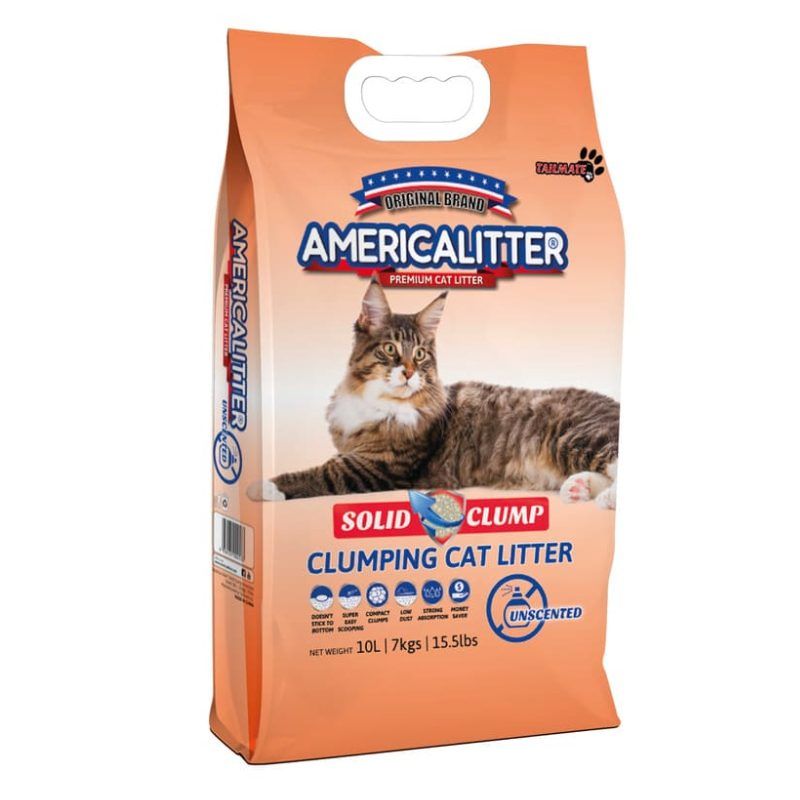 AMERICA LITTER - Arena America Litter Solid Clump 7 kg