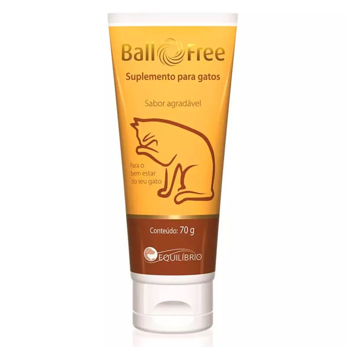 GENERICO - Ballfree Eliminador de pelos para gatos 70 gr