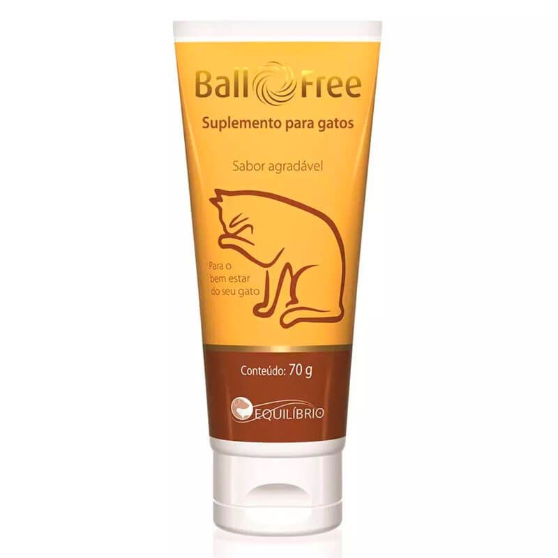 GENERICO - Ballfree Eliminador de pelos para gatos 70 gr