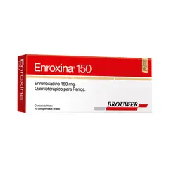 GENERICO - Enroxina 150 mg Brouwer 10 comprimidos