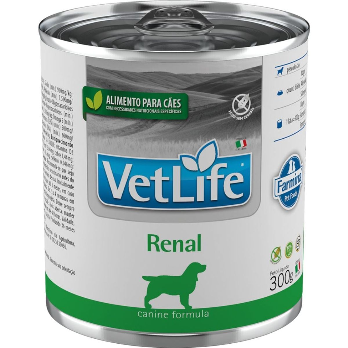 VETLIFE - Vet Life Lata Renal Perro 300 gr