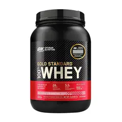 OPTIMUN NUTRITION - Gold Standard 100% Whey Protein (2 Lb) - Original - FRUTILLA
