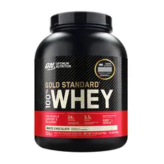 OPTIMUN NUTRITION - Gold Standard 100% Whey Protein (5 Lb) - Original - CHOCOLATE BLANCO