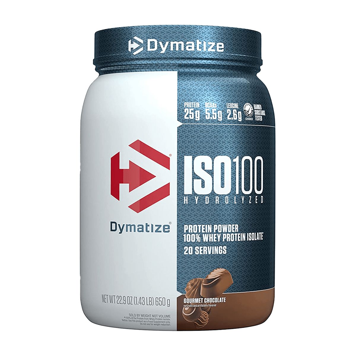 DYMATIZE - ISO 100 HYDROLIZED 1.43 LB, DM