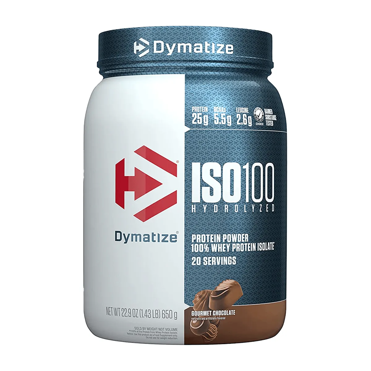 DYMATIZE - ISO 100 HYDROLIZED 1.43 LB, DM