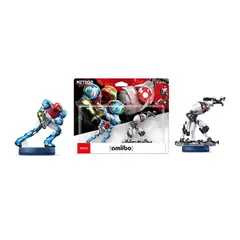 NINTENDO - Amiibo Samus y Emmi - Colección Metroid Dread