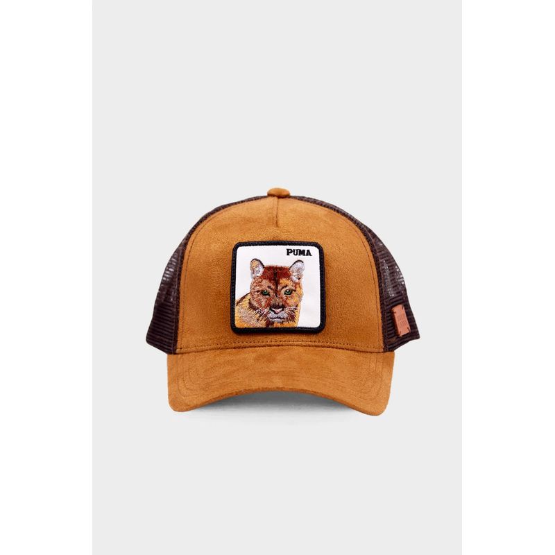 WILD LAMA - Jockey Puma Con Causa Suede Café Wild Lama Kids