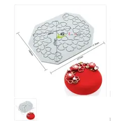 GENERICO - Molde Decoracion Reposteria Corazon Para Cup Cakes