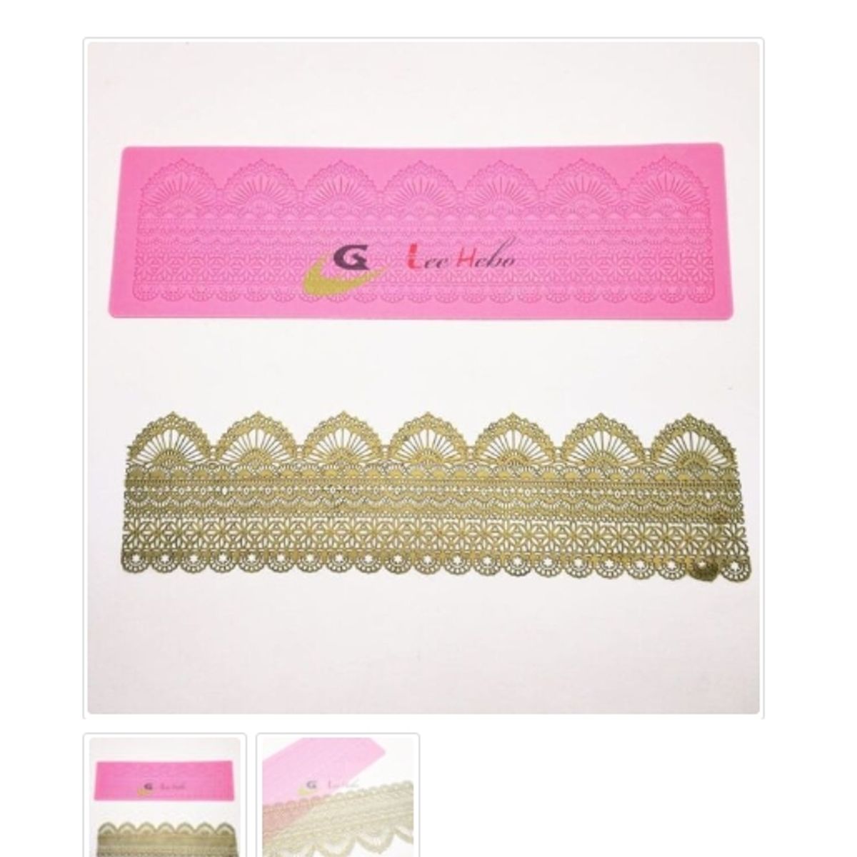 GENERICO - Molde Decoracion Reposteria Encaje