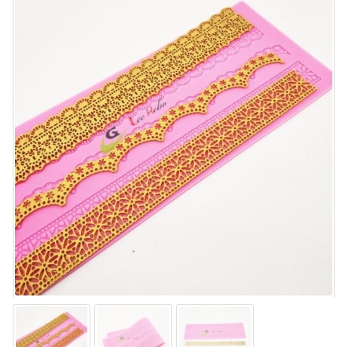 GENERICO - Molde Decoracion Reposteria Encaje Torta Molde