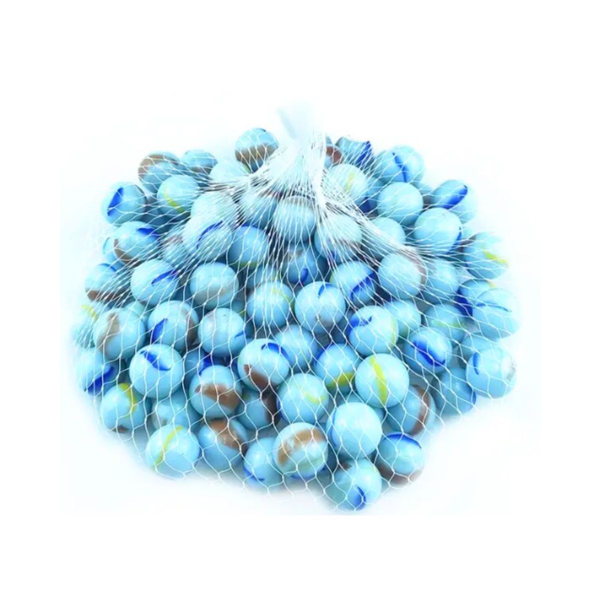 GENERICO - Súper Pack de Canicas x240 Unidades Colores Diseños Varios