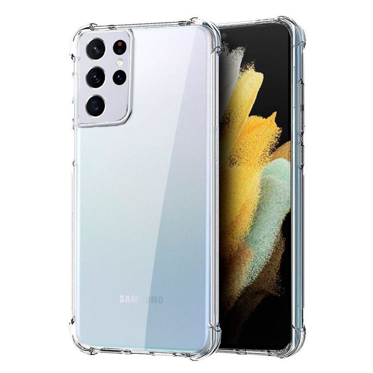 GENERICO - Carcasa Antigolpes Silicona para Samsung S24 Ultra