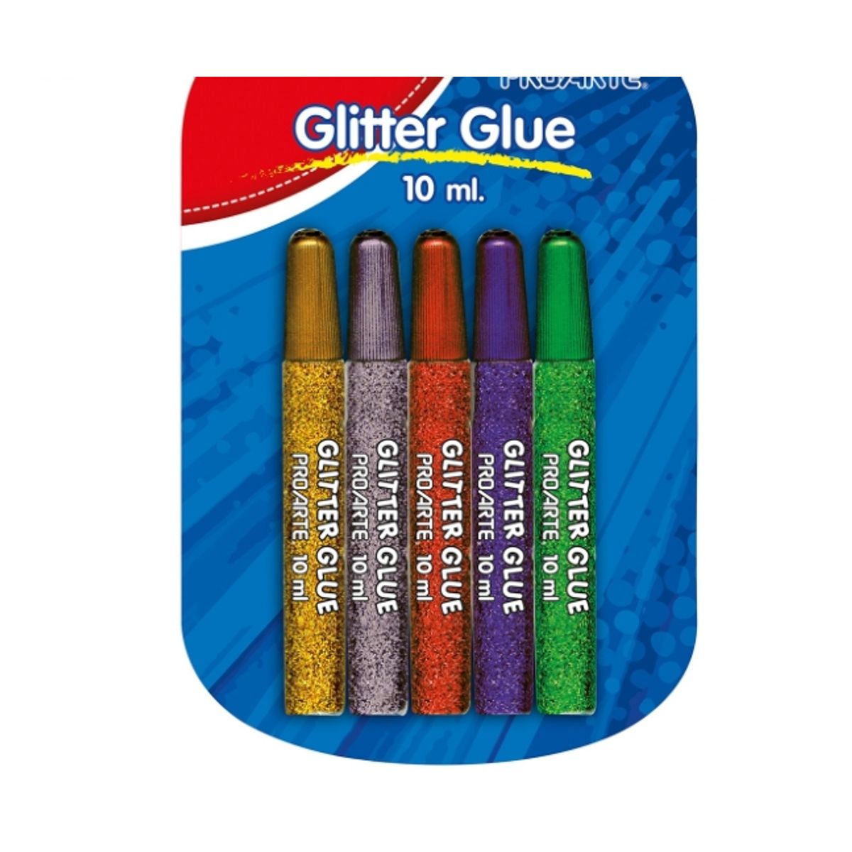 GENERICO - Marcadores Glitter Glue 10ml ProArte