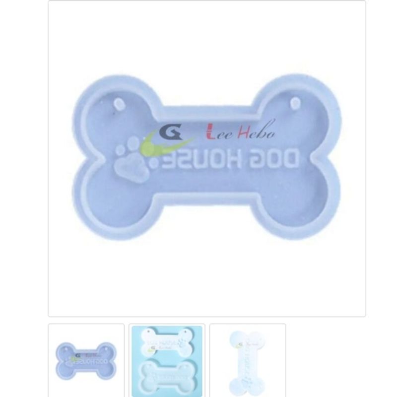 GENERICO - Molde Para Resina Silicona Hueso De Perro Dog