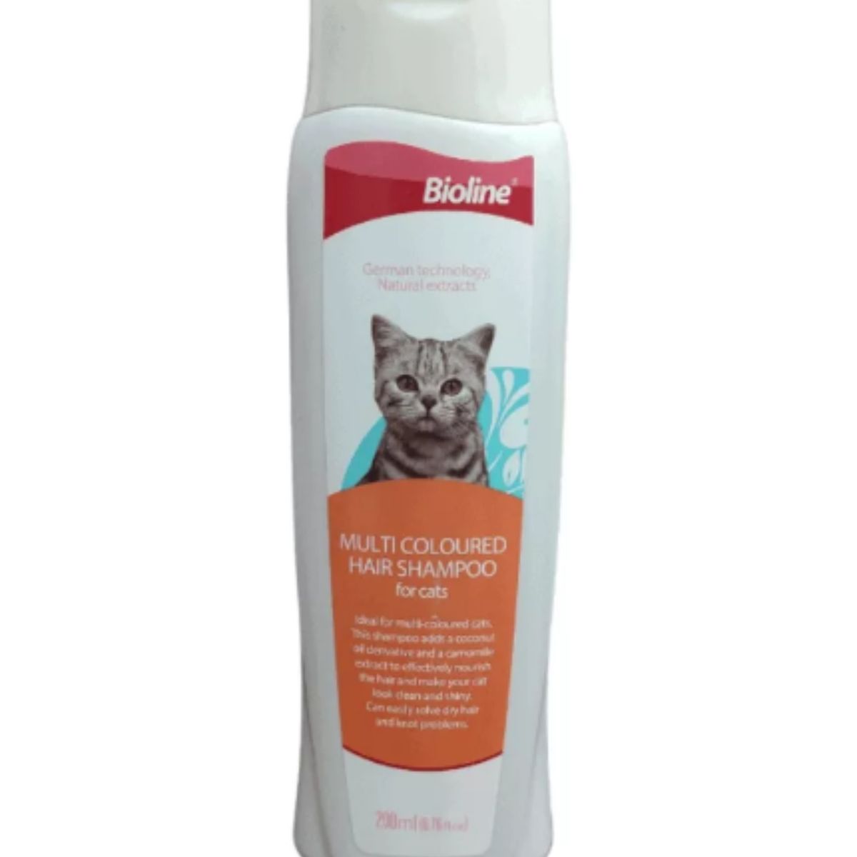 BIOLINE - Shampoo Bioline Pelos Multi Colores Gato 200ml