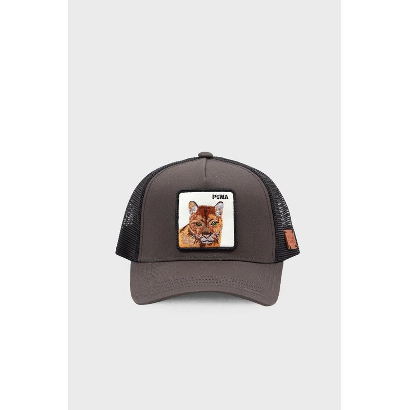 WILD LAMA - Jockey Puma Orgánico Gris Wild Lama Kids