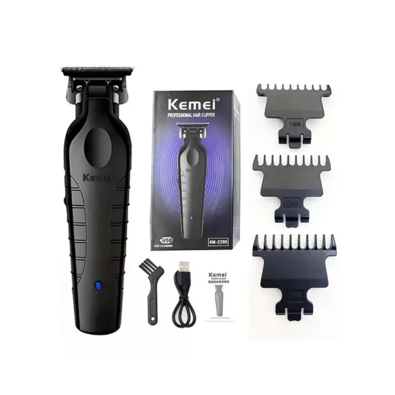 KEMEI - Cortadora De Pelo Kemei Professional Km 2299 Acabamento