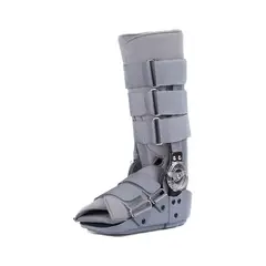 ONEDER - Bota Ortopédica Mecanismo Rom Cam Walker Alta Gris XL