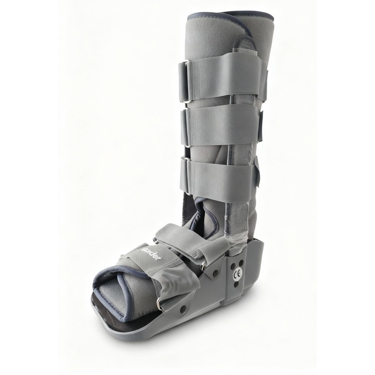 ONEDER - Bota Ortopédica Cam Walker Larga Gris Adulto Oneder Talla S