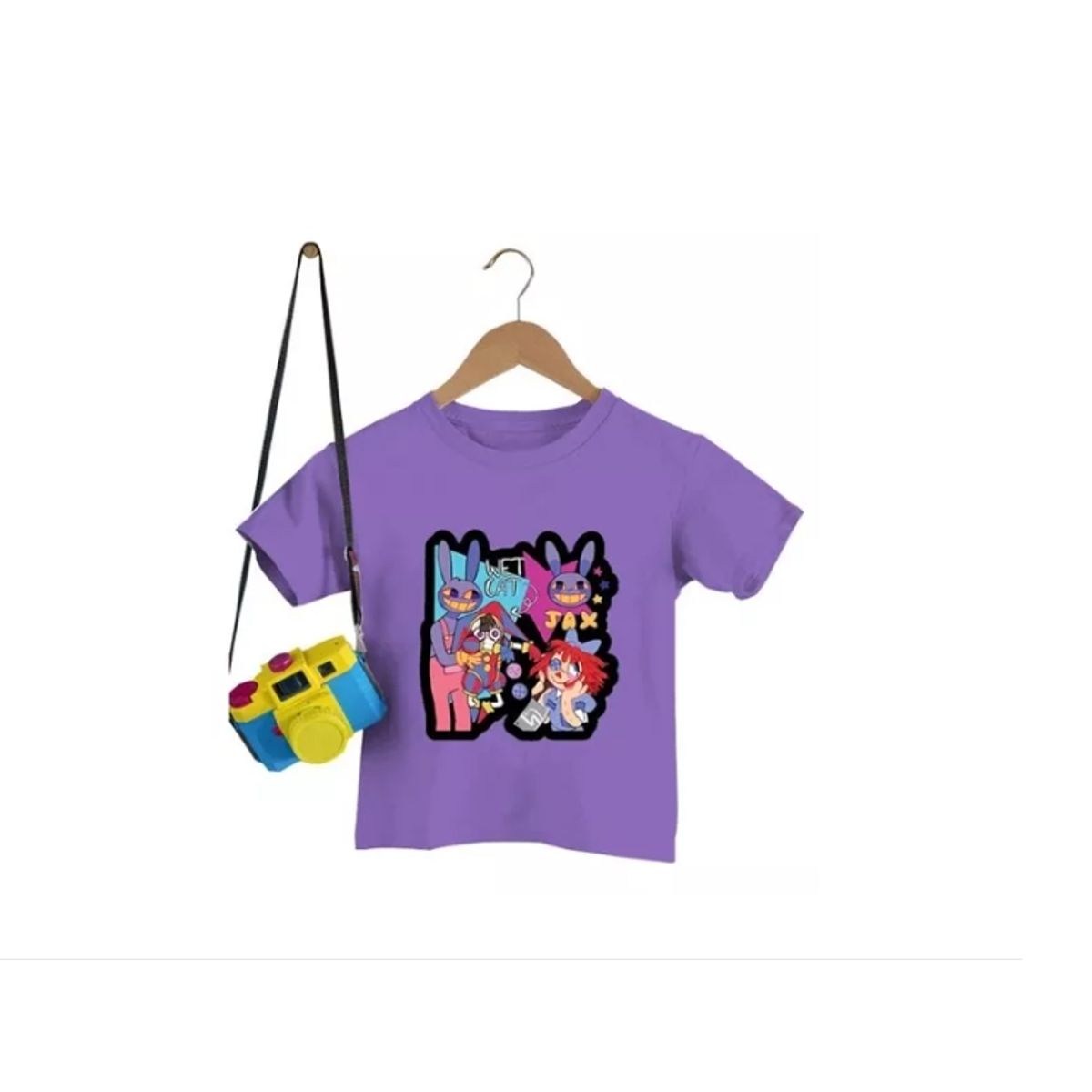 GENERICO - Polera Infantil Circus Digital Amazing Cat Estampado