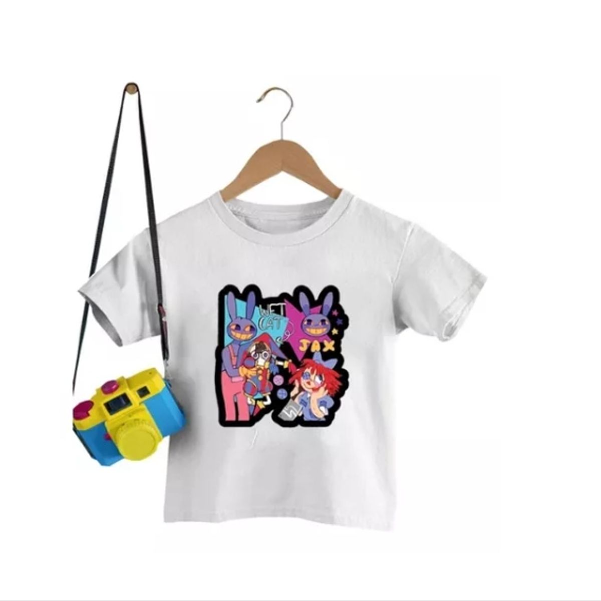 GENERICO - Polera Infantil Circus Digital Amazing Cat Estampado