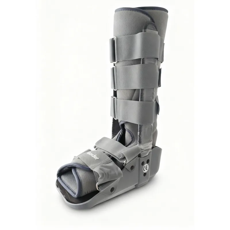 GENERICO - Bota Ortopédica Cam Walker Larga Gris Adulto Oneder Talla M