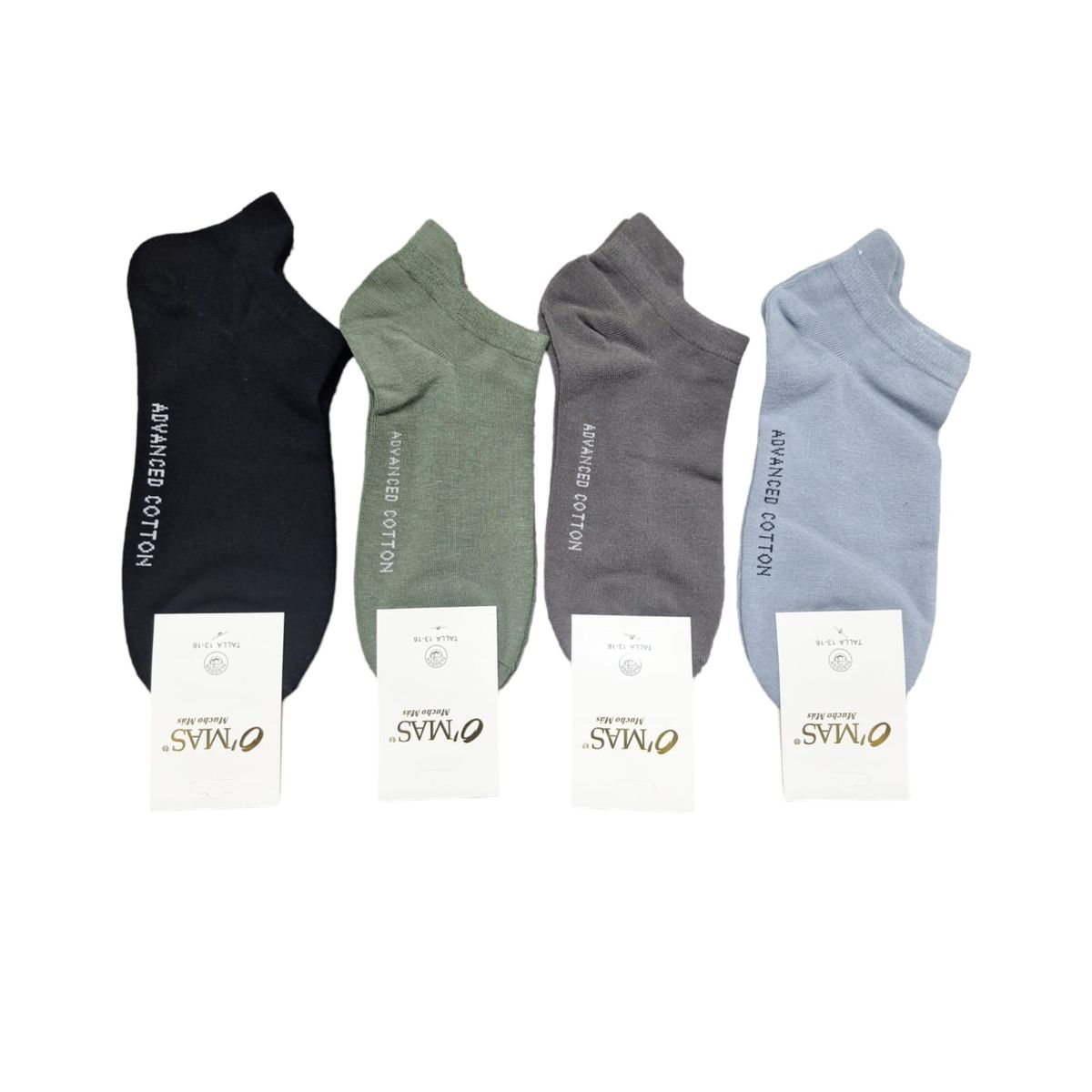 GARSIL - 12 Pares - Calcetines Cortos Tobilleras De Algodon Para Mujer - Docena