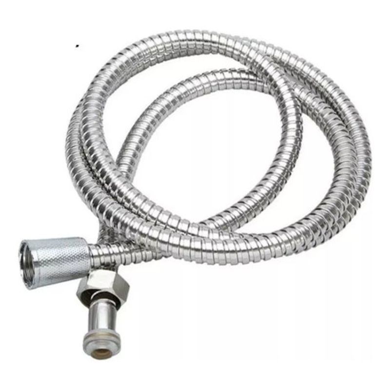 TAUMM - Manguera Flexible Ducha Challa 1.6 Metros Acero Inox