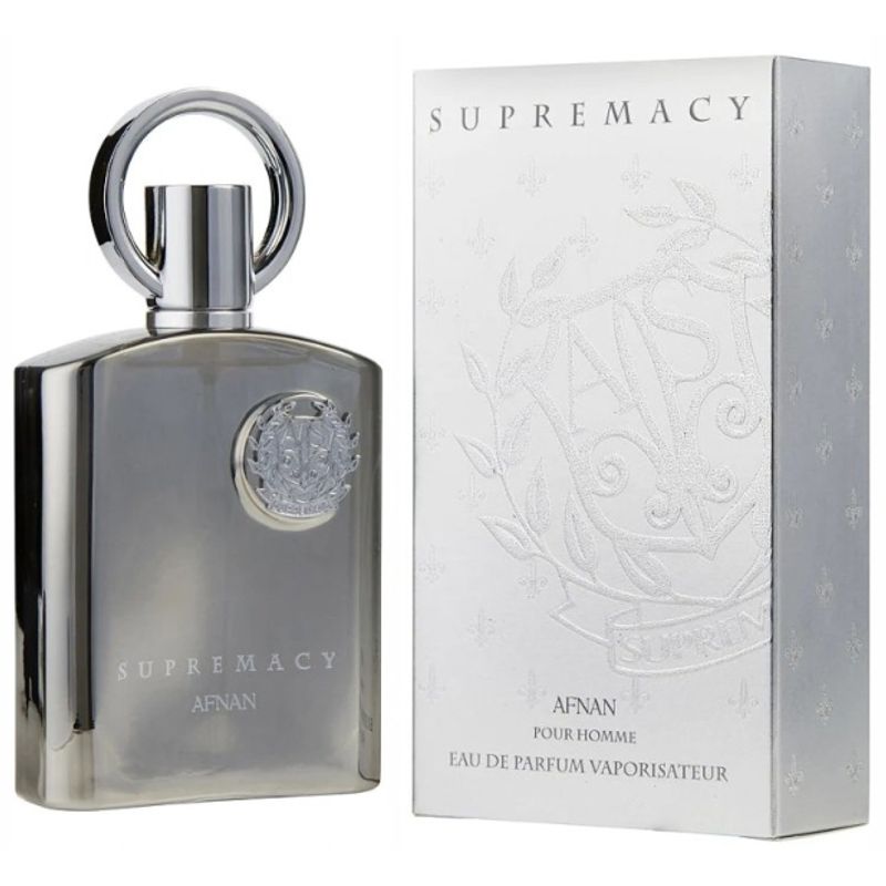 AFNAN - Supremacy Silver Homme EDP 150 ML for Men  Afnan.