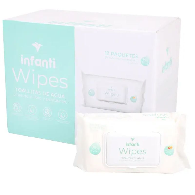 INFANTI - Toallita Húmeda Bebé INFANTI WIPES x 80un