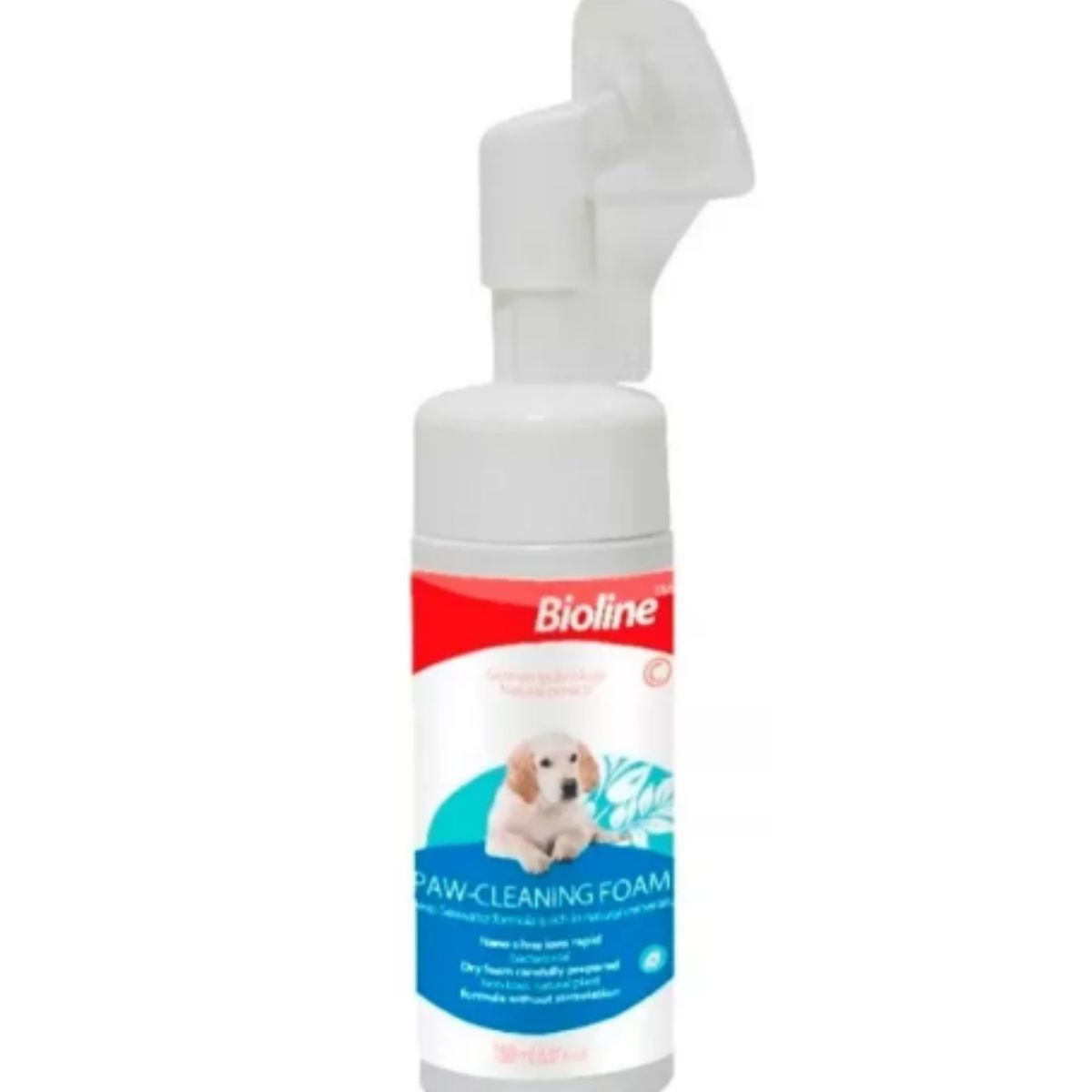 BIOLINE - Espuma Limpia Y Cuidado De Patas Para Perros Bioline 150ml