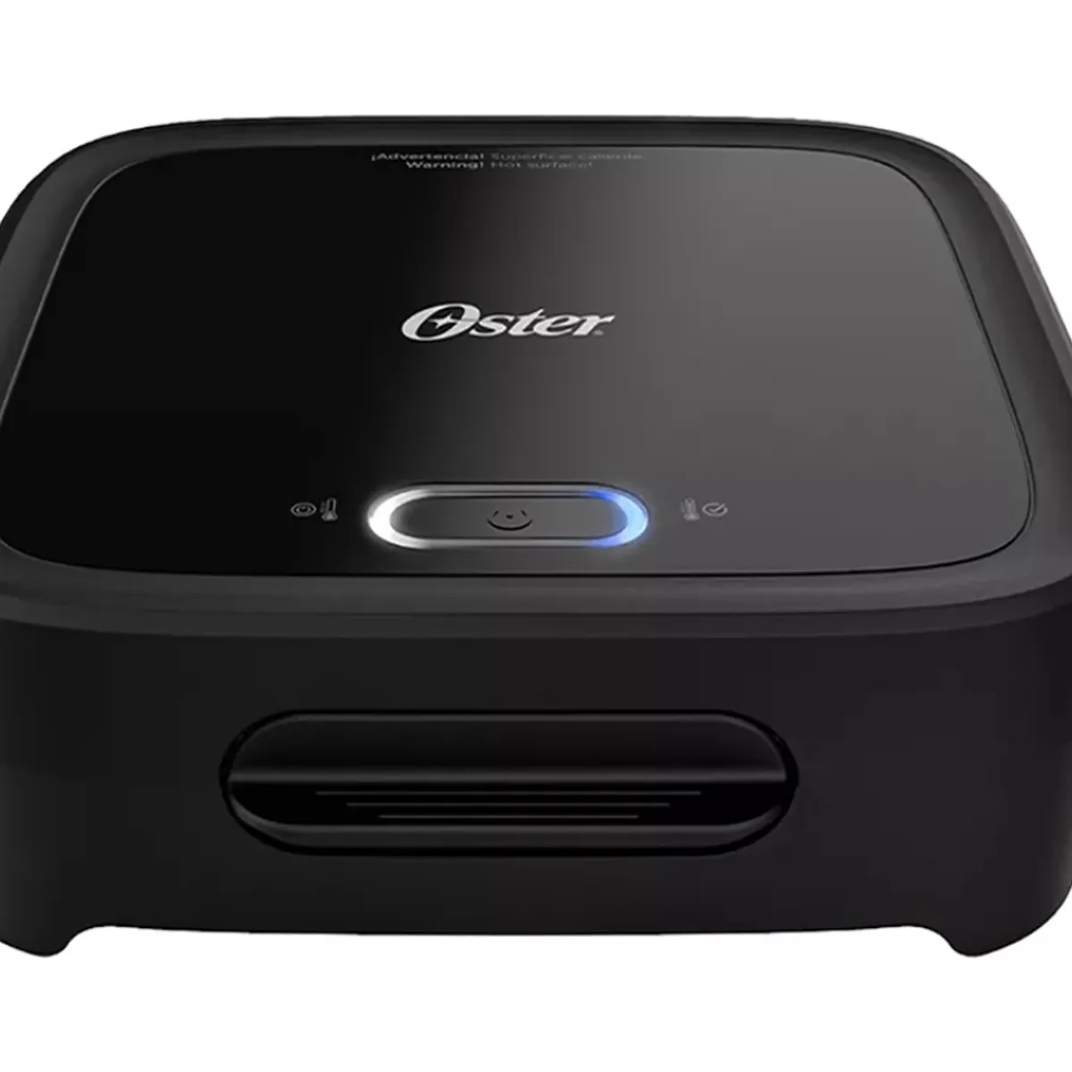 OSTER - Sandwichera Oster Compacta Con Platos Hondos Ckstsm400 Negro