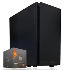 COMPU ELITE - PC Armado Amd Ryzen 7 8700G 8-Core + Radeon + A620 + WIFI + 16GB DDR5 + SSD 1TB