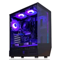 COMPU ELITE - PC Gamer Amd Ryzen 5 8600G 6-Core + Radeon + A620 + WIFI + 32GB DDR5 + SSD 1TB