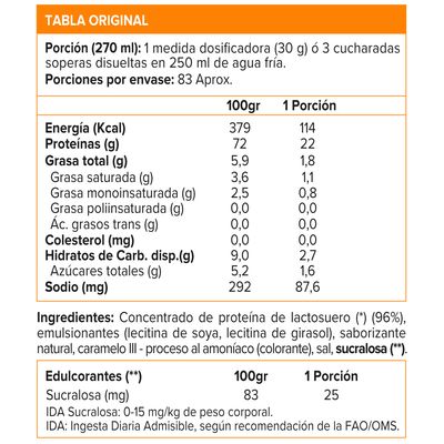 Imagen 2 del producto Impact Whey Protein (2.5 Kg) - SALTED CARAMEL