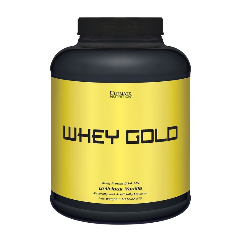 ULTIMATE NUTRITION - Whey Gold, Whey Protein (5 Lb) - Original - VAINILLA
