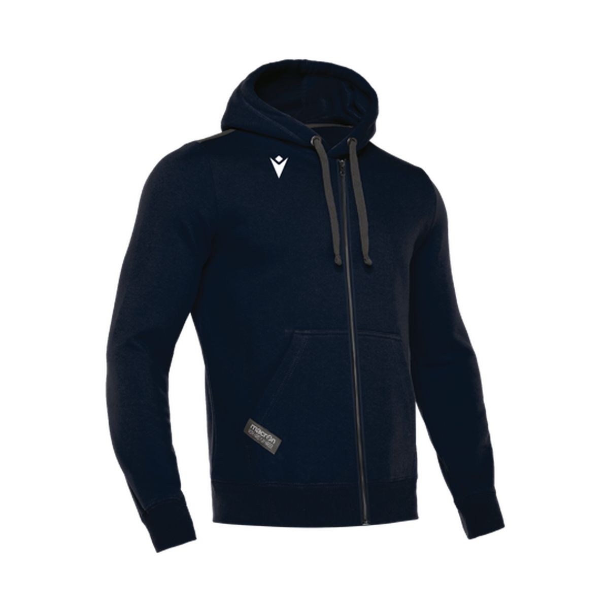MACRON - Polerón Macron Full Zipper Hero Azul Marino - Azul marino