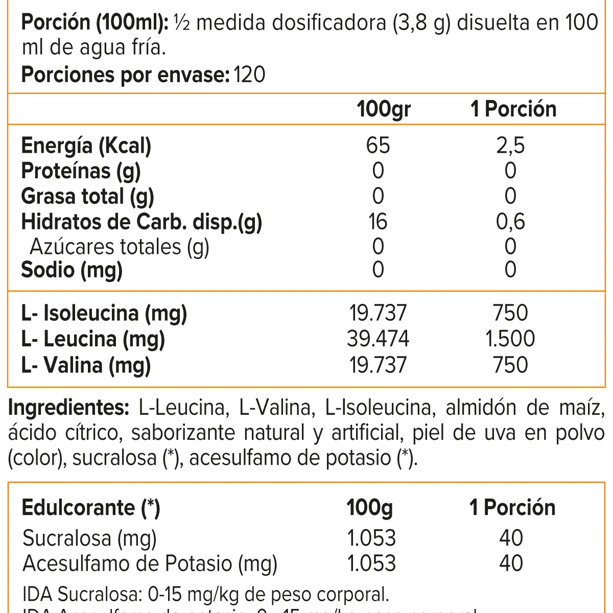 ULTIMATE NUTRITION - BCAA Polvo, Aminoácidos (457 gr) - Original - UVA