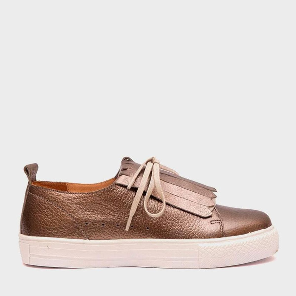 GIANI DA FIRENZE - Zapatillas De Cuero Lucia C3 Gris