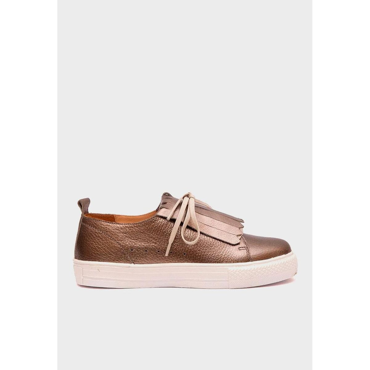 GIANI DA FIRENZE - Zapatillas De Cuero Lucia C3 Gris