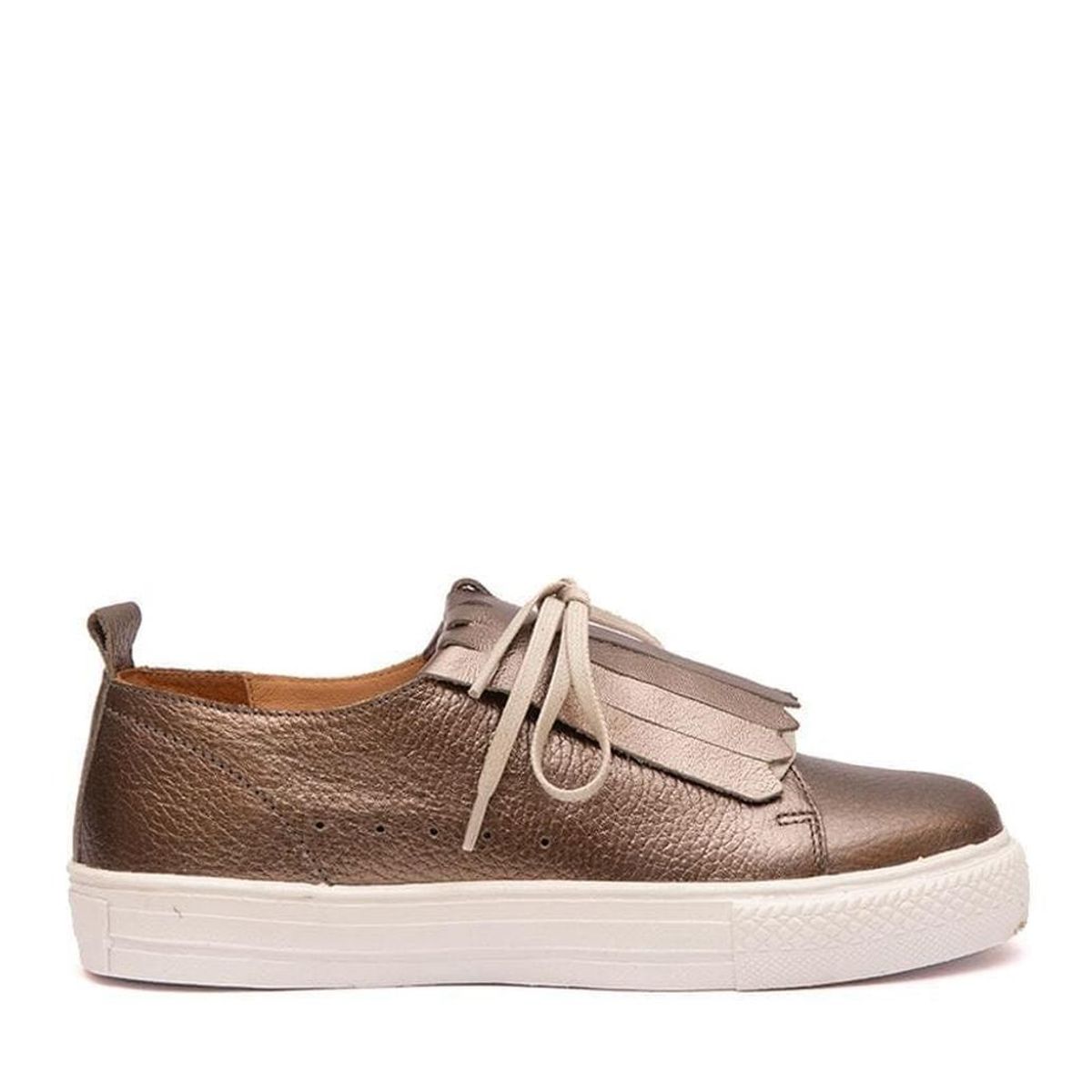 GIANI DA FIRENZE - Zapatillas De Cuero Lucia C3 Gris