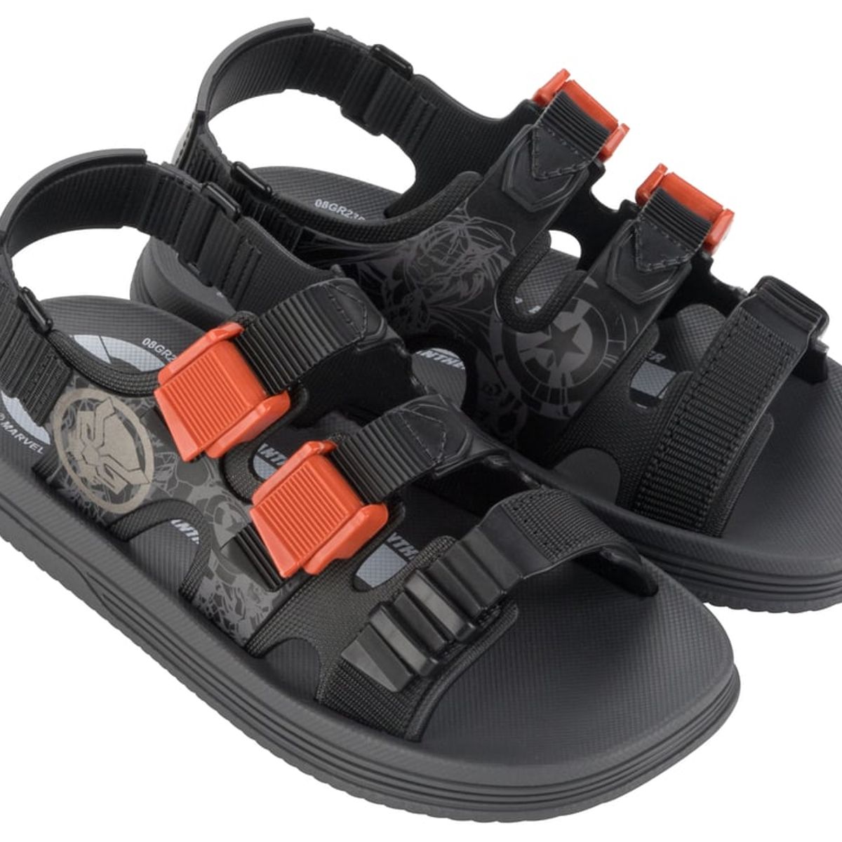 IPANEMA - Sandalia Niño Gris/Negro Marvel Ipanema