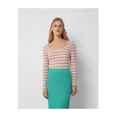 SCALPERS - Polera Rayas Multicolor Multicolor Stripes