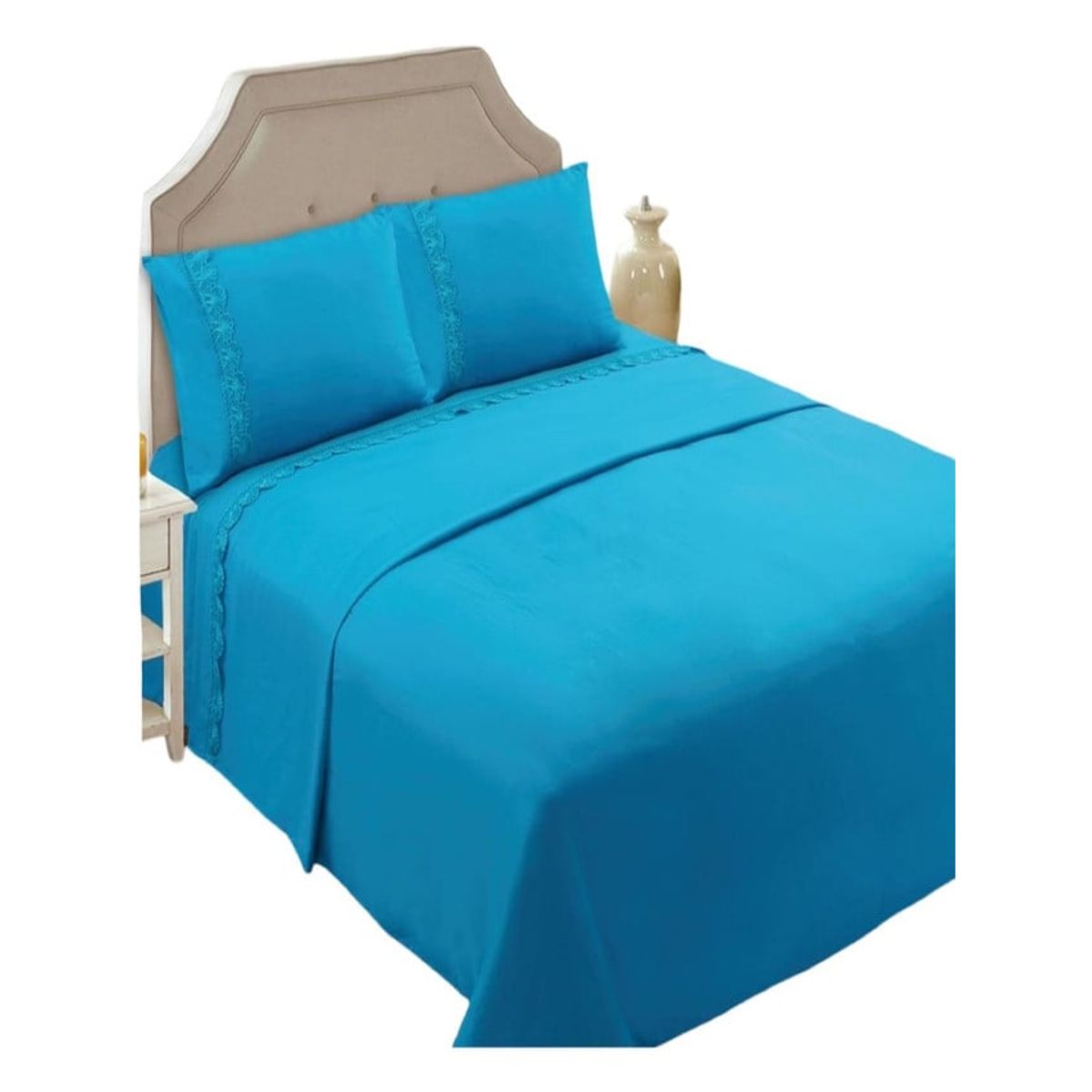 GENERICO - JUEGO DE SABANA PARA CAMA KING