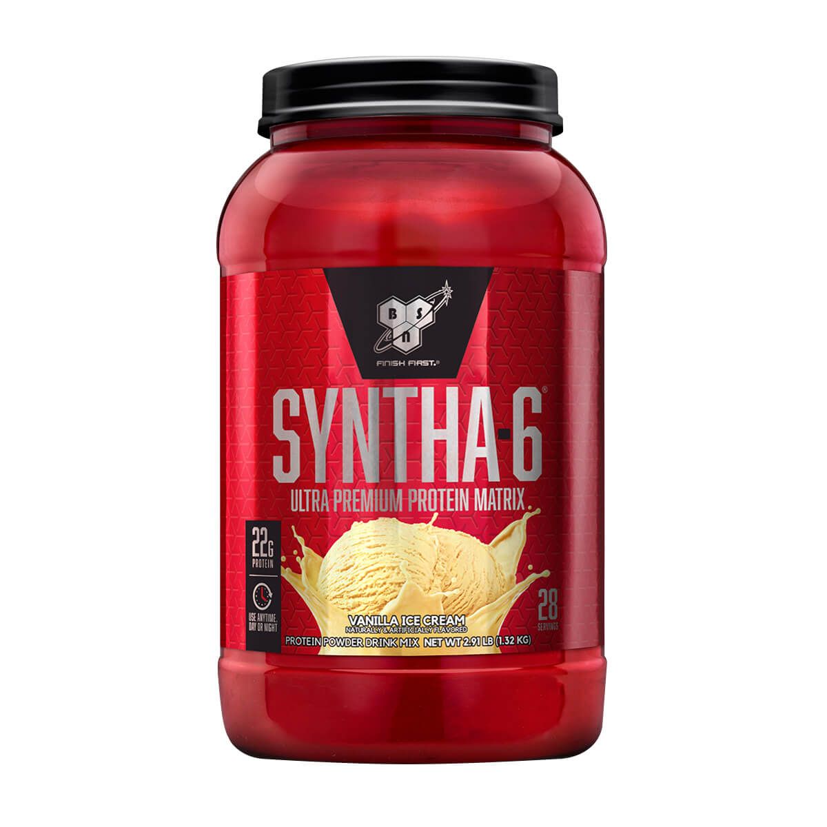 BSN - Syntha 6, Whey protein (2,9 Lb) - Original - VAINILLA
