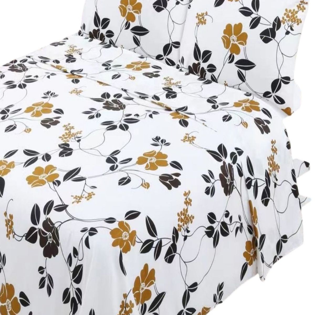 GENERICO - JUEGO DE SABANAS POLIALGODÓN KING