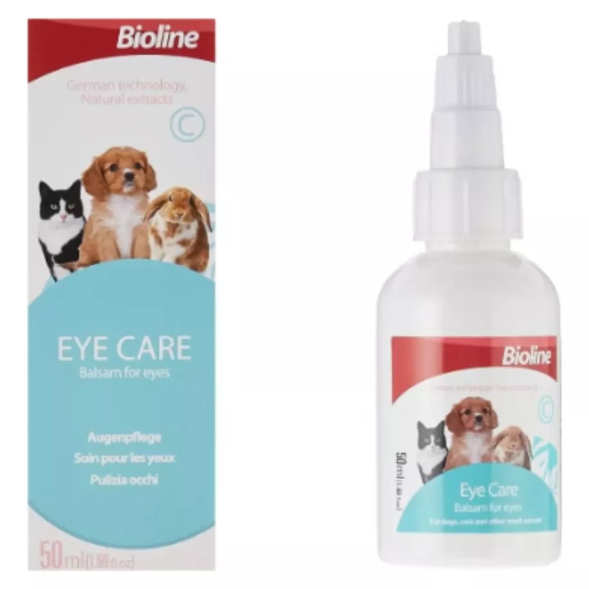 BIOLINE - Cuidado De Ojos Para Mascotas Bioline Eye Care 50ml