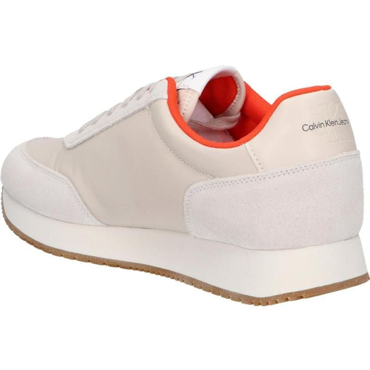 CALVIN KLEIN - Zapatilla Retro Runner  Beige Calvin Klein