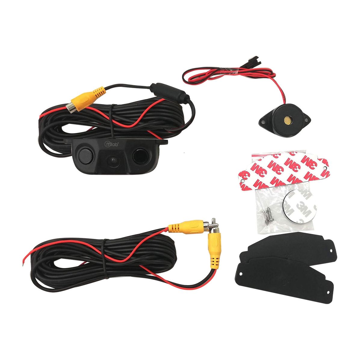 MLAB - Camara de Retroceso + Sensor Parking OSD IP67 MLAB