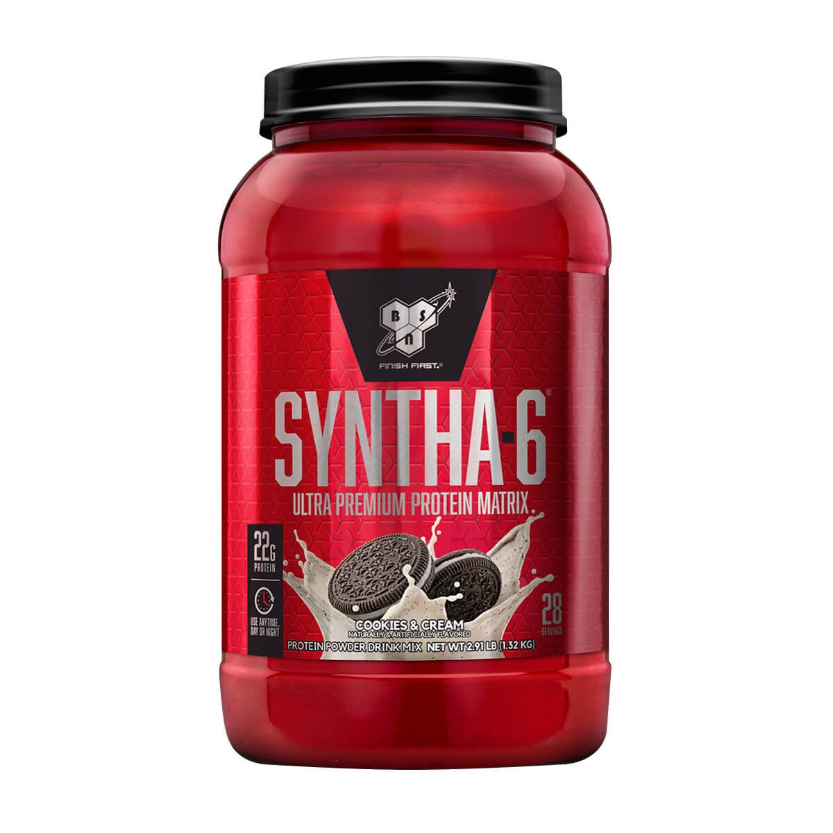 BSN - Syntha 6, Whey protein (2,9 Lb) - Original - COOKIES